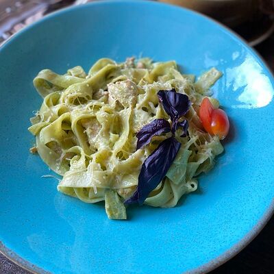 Феттуччине Сальмоне в The Bulki по цене 750 ₽