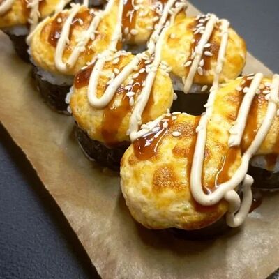 Запеченный с мидиями в Сенсей + по цене 549 ₽