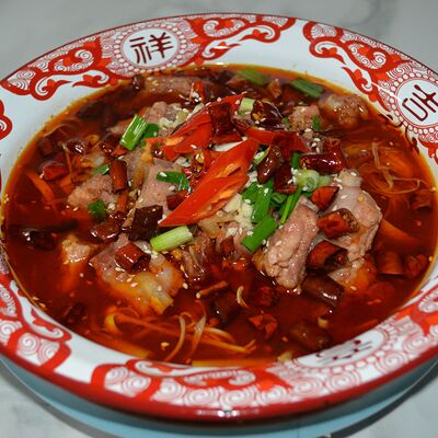 Говядина в бульоне с острым соусом в Тан чао по цене 41 р.