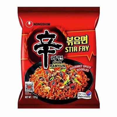 Nongshim лапша Шин-рамен жареная в WON CHA по цене 460 ₽