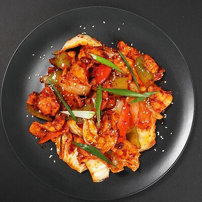 Таккоги поккым в Momo Chicken Korean по цене 599 ₽