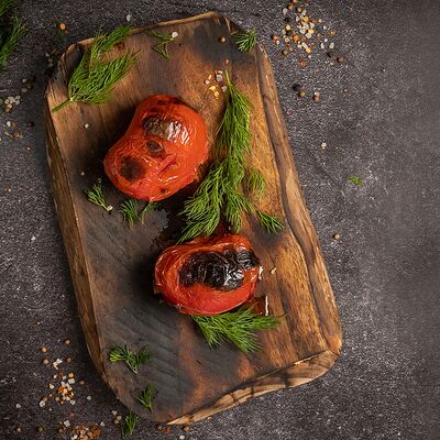 Помидоры на мангале в Бакинский дворик по цене 135 ₽