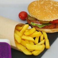 Бургер Чикен 3 в 1 в Wasabi Moscow halal
