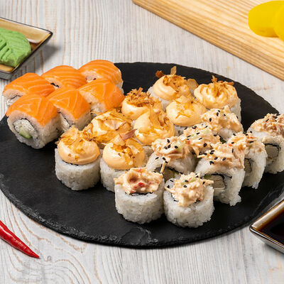 Сет Спайси хит в Может суши? по цене 1199 ₽