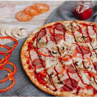 Пицца Барбекю в Pizzburg по цене 16 р.