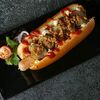 Датский хот-дог с колбаской свинина-говядина в Hot dogs и точка по цене 349