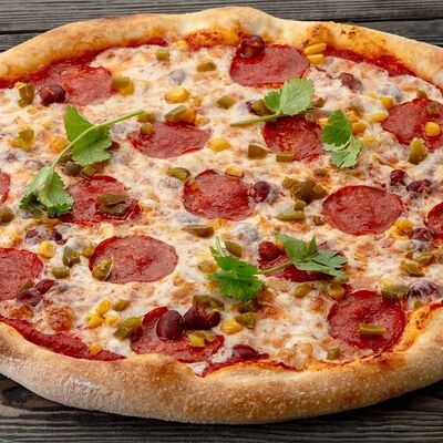 Мексиканская в Чили пицца по цене 820 ₽