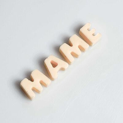 Шоколадный буквы Маме белые в Клубника в шоколаде VeryBerryLab по цене 250 ₽