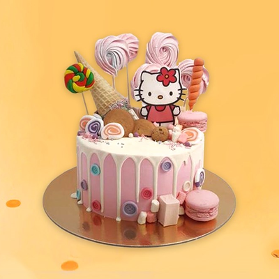 Торт Подарочный Hello Kitty для девочки 2кг в Плюшки-подружки по цене 3800 ₽