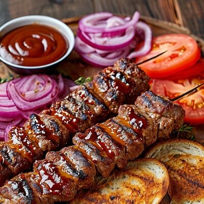 Люля-кебаб из говядины и свининыв Сытый Лось по цене 650 ₽