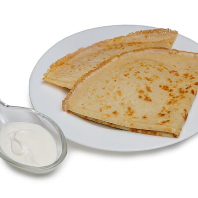 Блинчики со сметаной в Абсолют по цене 150 ₽