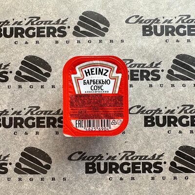 Соус барбекю Heinz в Chop and Roast Burgers по цене 80 ₽