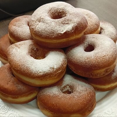 Пончик в Настоящая пекарня по цене 60 ₽