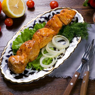Шашлык из курицы в Уютное кафе по цене 1 ₽