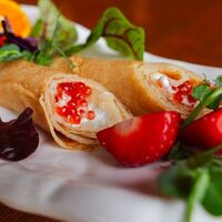 Блины с икрой в Ярды Superbar
