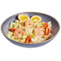 Цезарь по-азиатски с креветками в Kannam Chicken