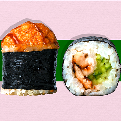 Запеченный угорь в Rolls & Bowls по цене 490 ₽