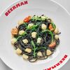 Спагетти неро с гребешком в ореховом соусе в Beerman & Пицца по цене 980