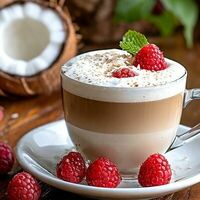 Раф кокос-малинав Side Coffee