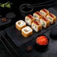 Жареный ролл Игаяки темпура в Суши даром