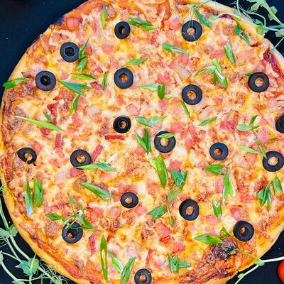 Бекон 31 см в Barbara Пироги/Пицца/Роллы по цене 960 ₽