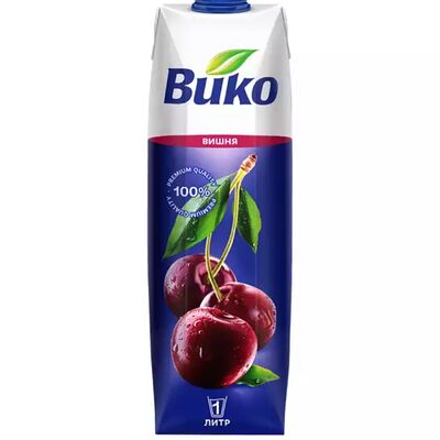 Сок Вико Вишня в Настроение вкуса ФАСТФУД по цене 300 ₽