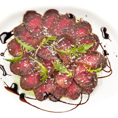 Карпаччо из говядины в Перчини на огне по цене 510