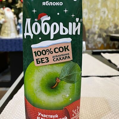 Сок Добрый Яблочный в Море мясо по цене 400 ₽