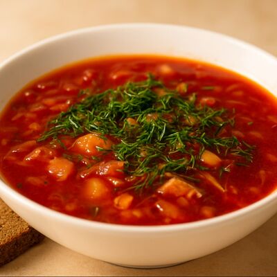 Борщ в Хлебница по цене 180 ₽