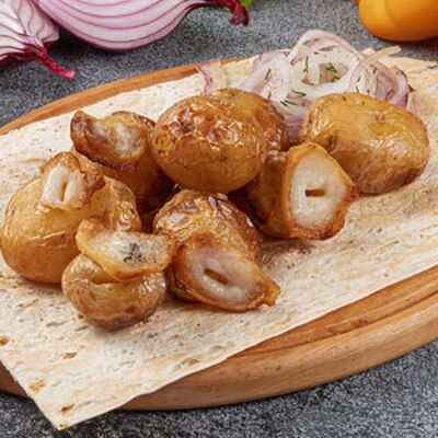 Картофель на углях с Курдюком в Шашлычный Домик по цене 410 ₽