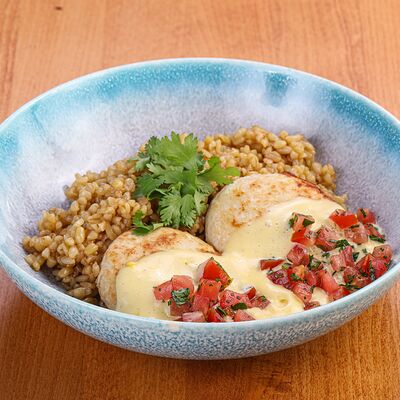 Котлеты из индейки с булгуром в Панчо фактори по цене 550 ₽