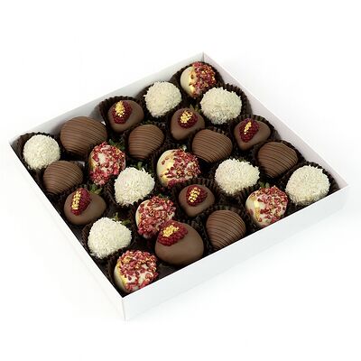 Клубника в шоколаде Тихая роскошь L в Клубника в шоколаде VeryBerryLab по цене 5490 ₽