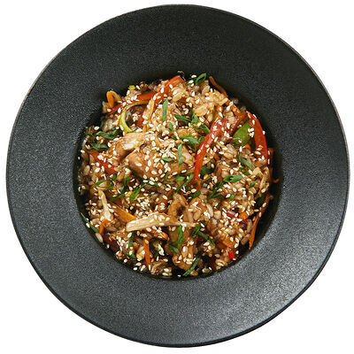 Рис с курицей в МАМАСУШИПИЦЦА по цене 396 ₽