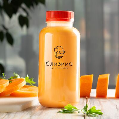 Свежевыжатый морковный сок в Близкие по цене 320 ₽