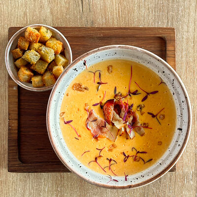 Крем-суп сырный Джеймс Поллак в ТАРТИН 428F по цене 572 ₽