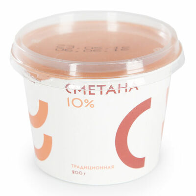 Сметана 10%, Братья Чебурашкины, Московская область в Азбука Вкуса Экспресс Меню по цене 107 ₽