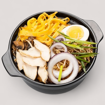 Рамен с курицей в Basilic -Территория Вкусной Еды по цене 2445 ₸
