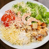 Цезарь с креветками в Black Angus