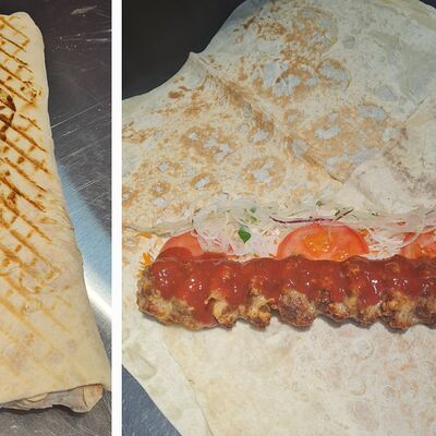 Люля из курицы с грибами в Бурум Хаус по цене 350 ₽