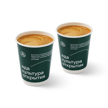 Кофейная пара «Американо», 400 мл, Х2 в Пироги Азбуки вкуса по цене 490 ₽