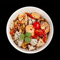 Удон с морепродуктами в Big Rolls