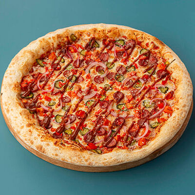 Пицца Барбекю 25см в Сушилка по цене 710 ₽