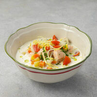 Сливочная уха в Peperoni