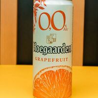 Hoegaarden Грейпфрут безалкогольное пиво в Грузинчикнародный буфет