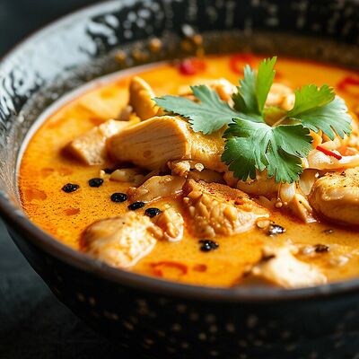 Том ям с курицей в Одно мясо по цене 450 ₽