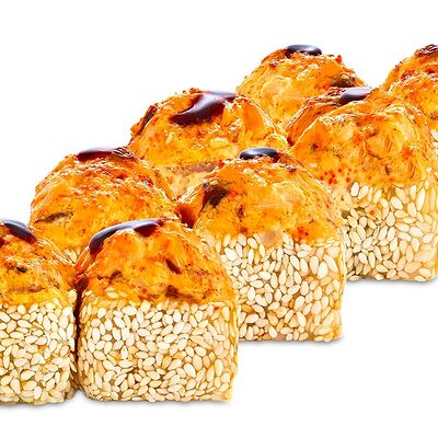 Запеченный с лососем и угремв Винъярд по цене 620 ₽