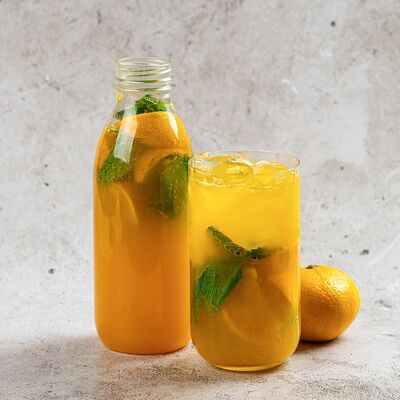 Домашний лимонад Мандарин-маракуйя в Bona по цене 550 ₽