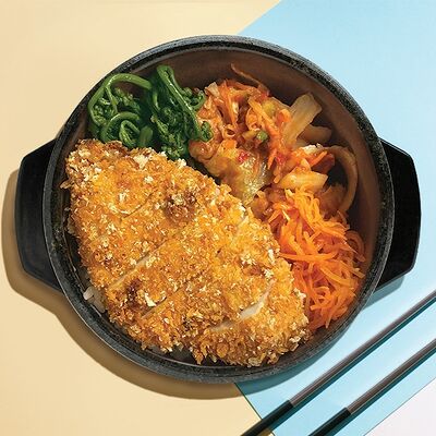 Дипбап с кимчи в Mad Chicken по цене 700 ₽