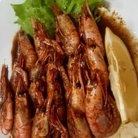 Креветки жареные в Море Мясо