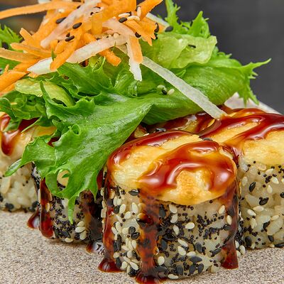 Запеченный с сырной шапкой и курицей в 96 азиаток по цене 705 ₽